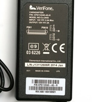 VeriFone VX670 VX680 Car Charger