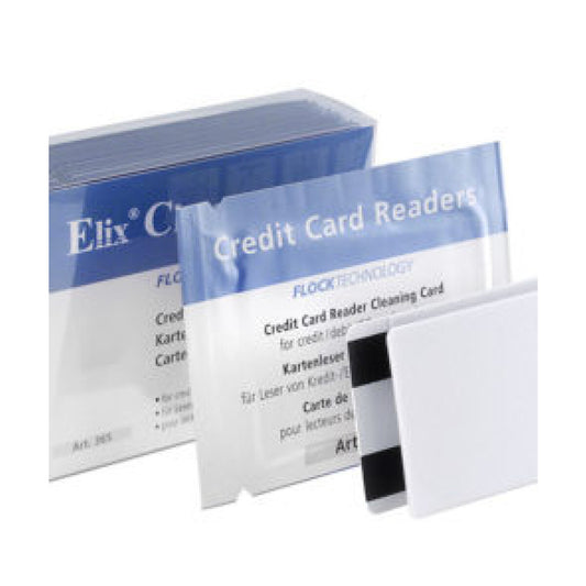 Smart Card and Magnetic Reader Cleaning Cards, Pack of 20