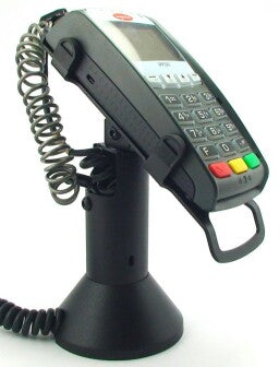 Ingenico Tilt & Swivel POS Pin Pad Mount Stand with Security Tether for IPP320, IPP350