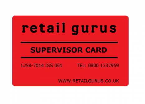 RG Ingenico Supervisor Card (All Terminals)