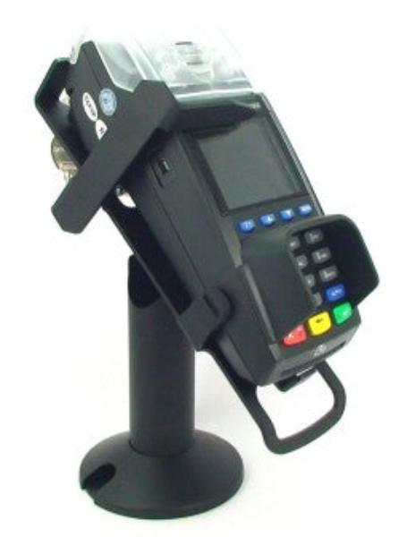 Pax S800 Tilt & Swivel Desk POS Pin Pad Mount with Locking Arm