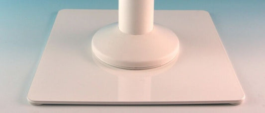 Steel Base Plate for Tilt & Swivel Stand (White)