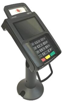 Ingenico Tilt & Swivel Desk POS Pin Pad Mount Stand with Locking Arm for IPP320, IPP350