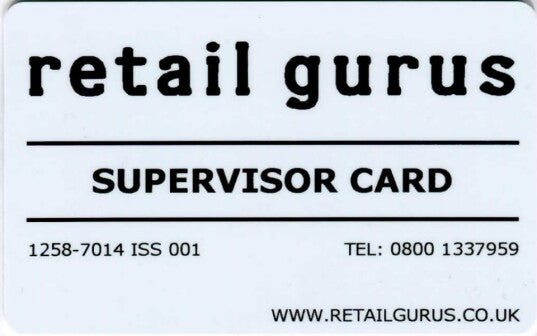 RG Ingenico Supervisor Card (All Terminals)