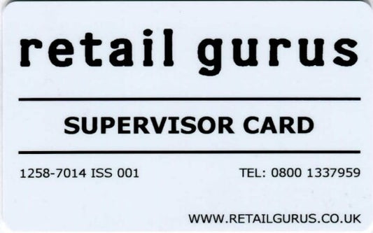 RG Ingenico Supervisor Card (All Terminals)