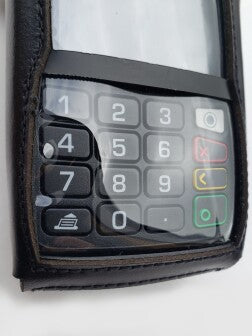 Ingenico Move 5000 Black Genuine Leather Carry Case